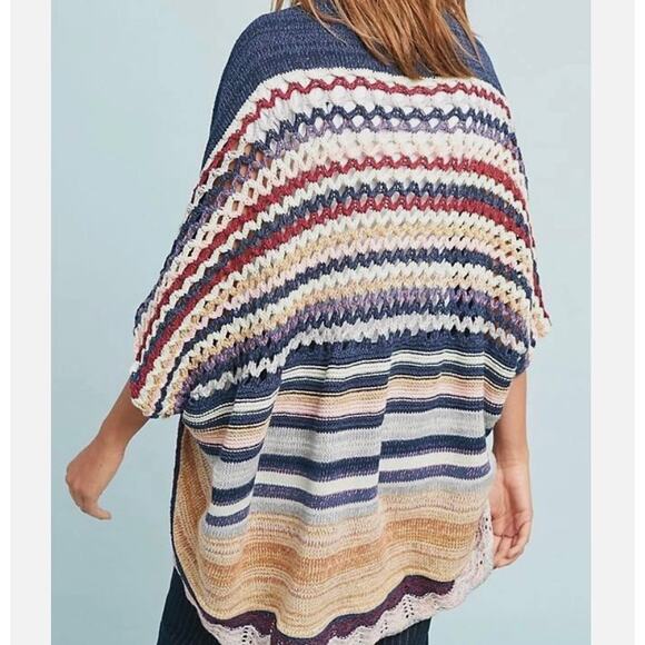 Anthropologie Kearny Crocheted Cardigan by Moth Boho Womens Sweater Size XS - Picture 1 of 10